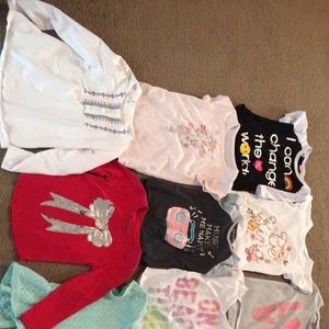 4/4T shirt lot. Will not separate.